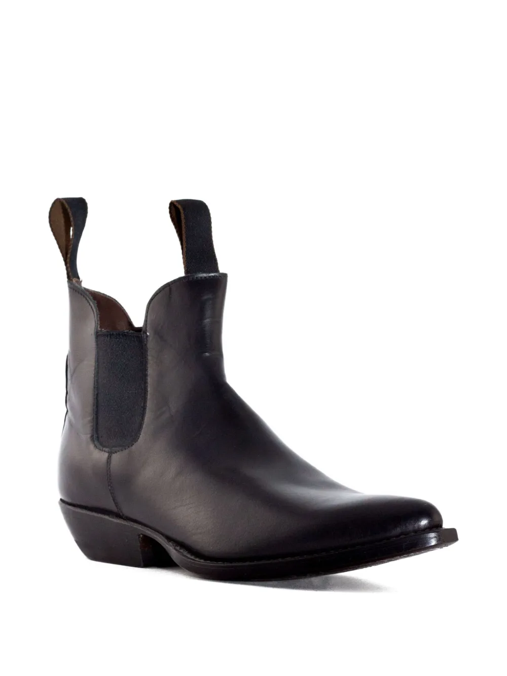 Sonora 30mm elastic-insert pointed-toe boots Black