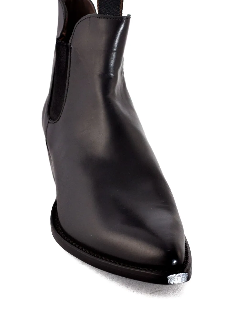 Sonora 30mm elastic-insert pointed-toe boots Black