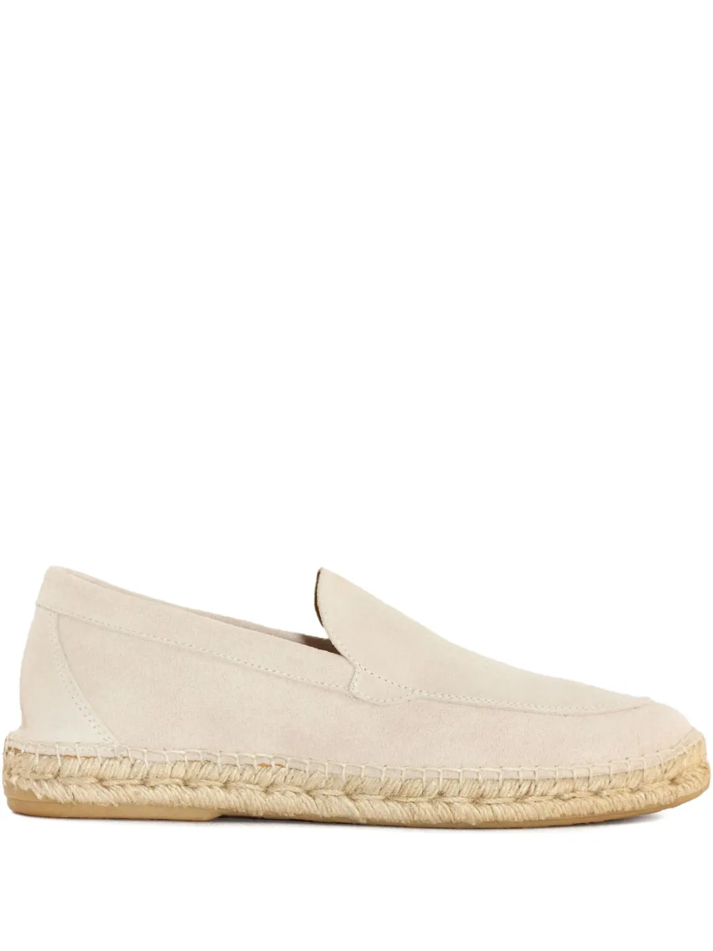 ABARCA suede loafers Neutrals