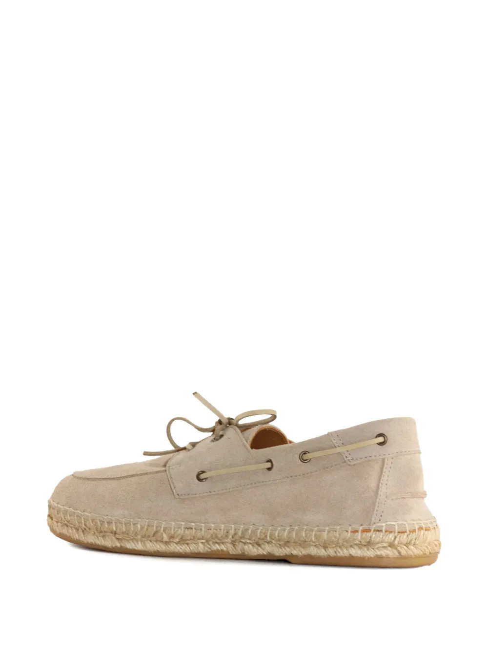 ABARCA suede boat shoes Neutrals