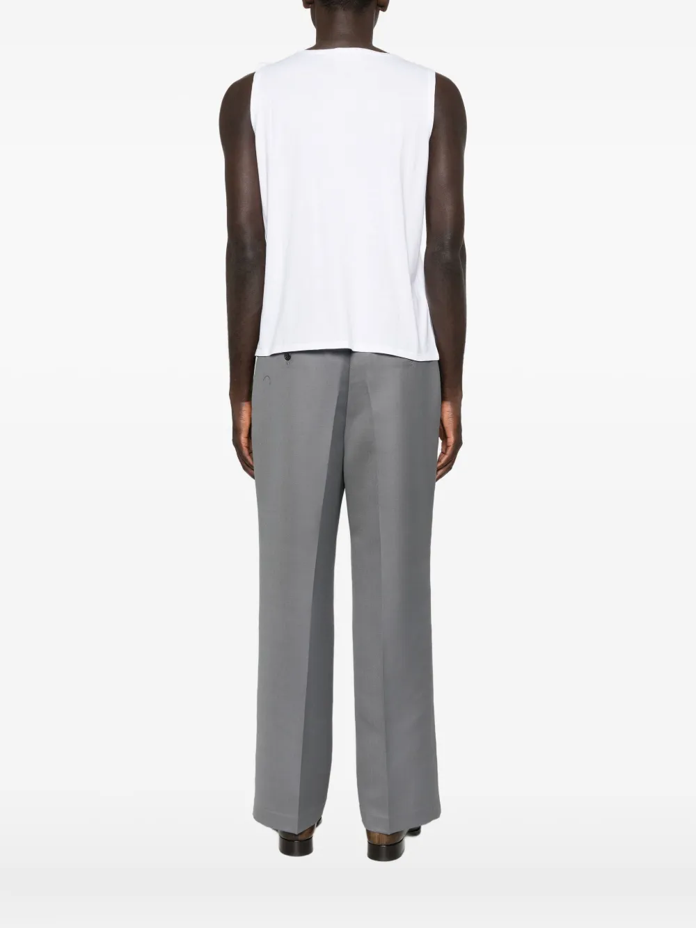 Second / Layer Sleeveless Tank Top In Gray