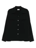 Second/Layer double-pocket shirt - Black