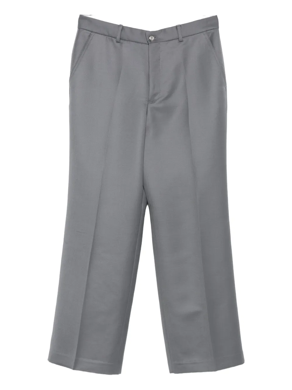 Second/Layer pleated wool trousers | Grey | Image 1