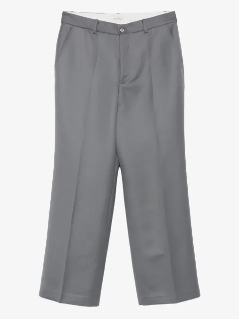 Second/Layer pleated wool trousers