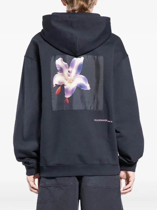Peacemaker Oamc logo-print Hoodie | Black | FARFETCH