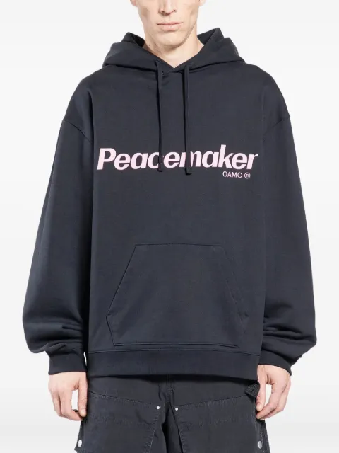 Peacemaker Oamc logo-print hoodie
