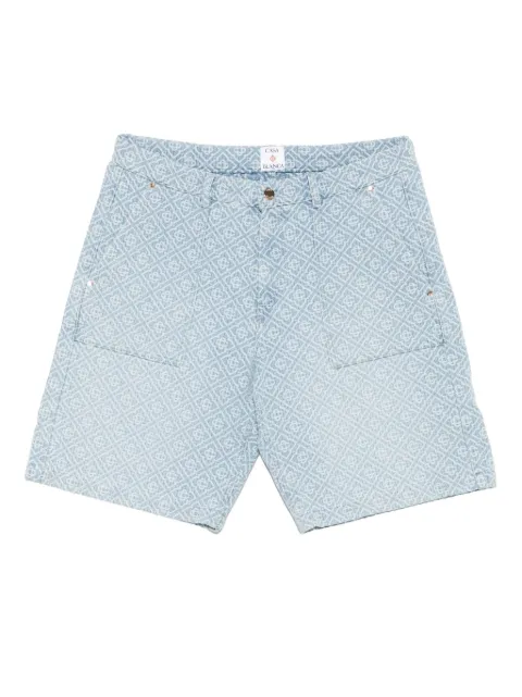 Casablanca monogram-patterned shorts