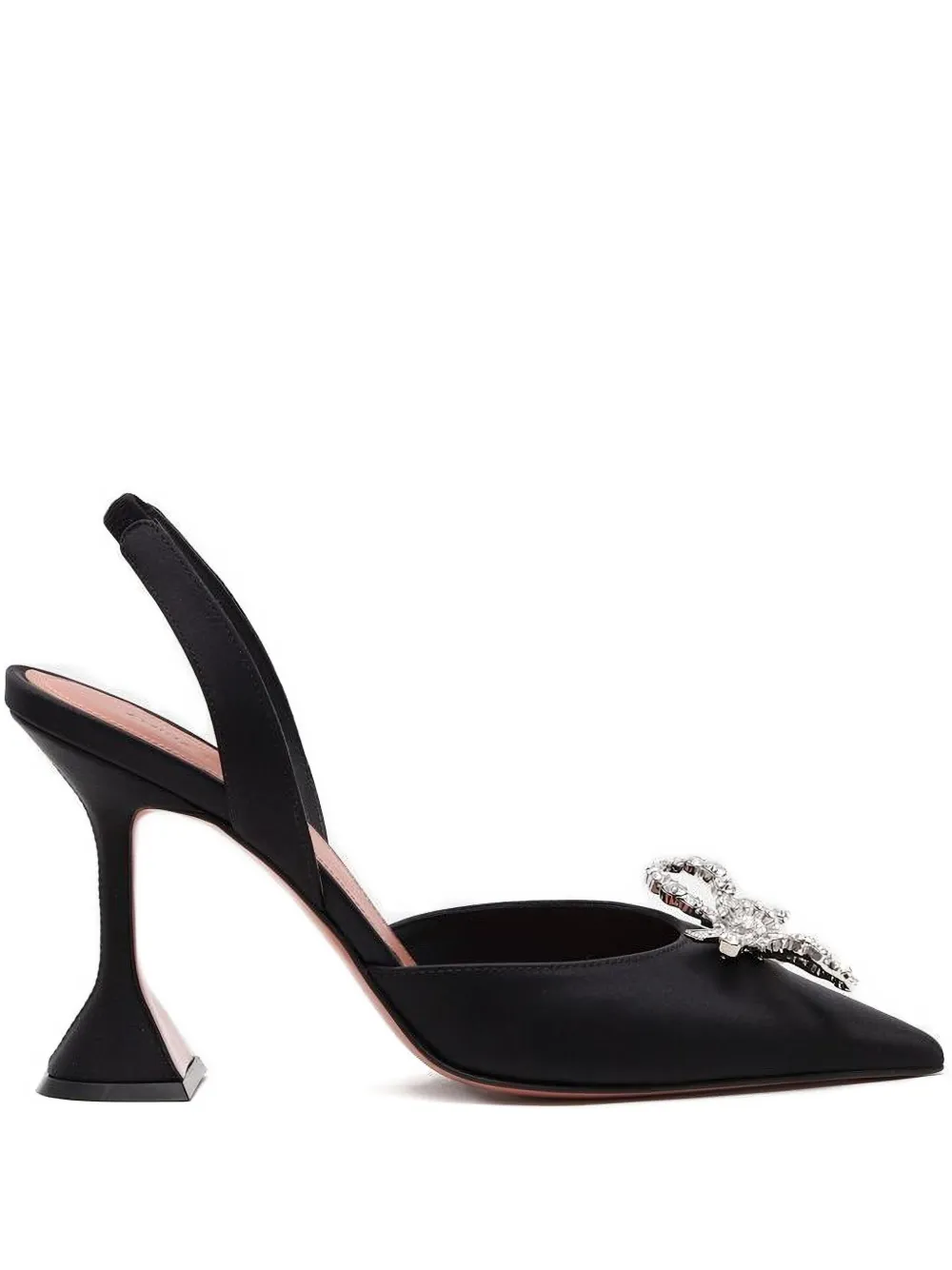 Amina Muaddi Rosie slingback pumps Zwart