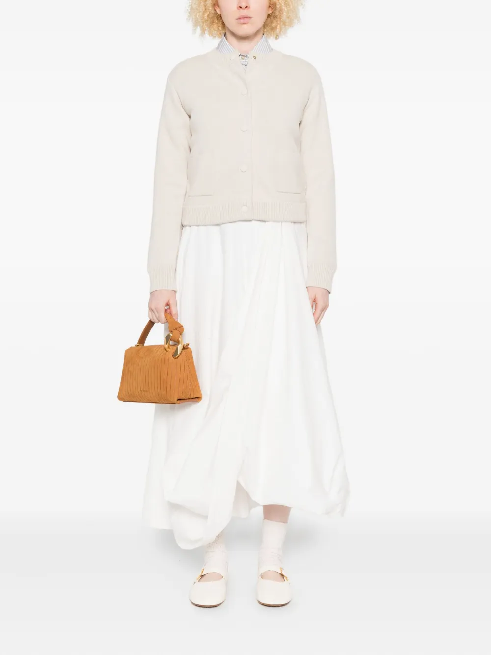 Moncler patch-logo button-fastening cardigan | Cardigans | Image 2