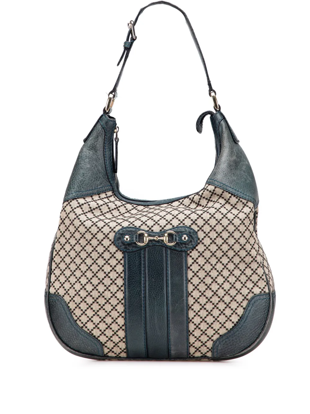 Gucci Pre-Owned 2016-2025 Diamante Canvas Catherine hobo bag - ブラウン Gucci Pre-Owned 2016-2025 Diamante Canvas Catherine hobo bag - ブラウン