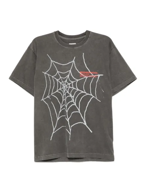 Neighborhood graphic-print cotton T-shirt