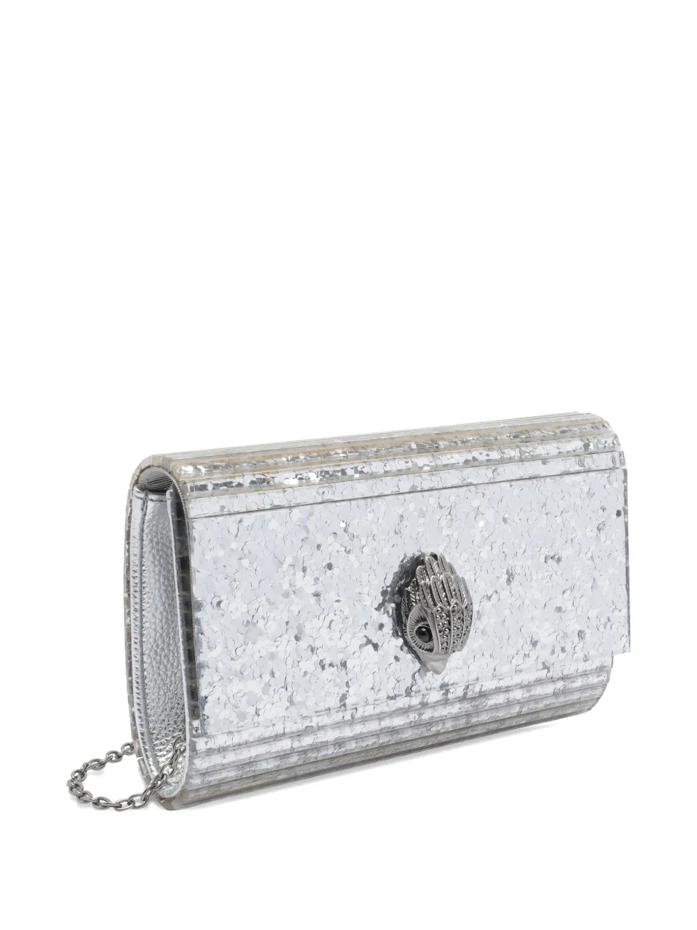 Kurt Geiger London eagle-detail glitter mini bag | Mini Bags | Image 2