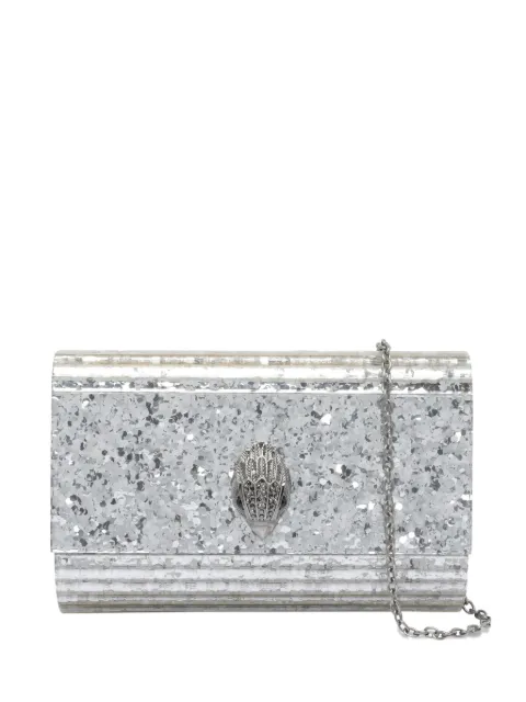 Kurt Geiger London eagle-detail glitter mini bag