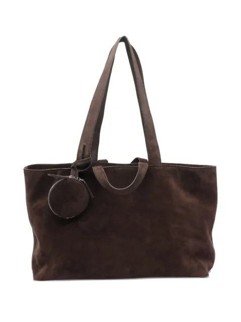 Vic Matie suede zip-closure tote bag