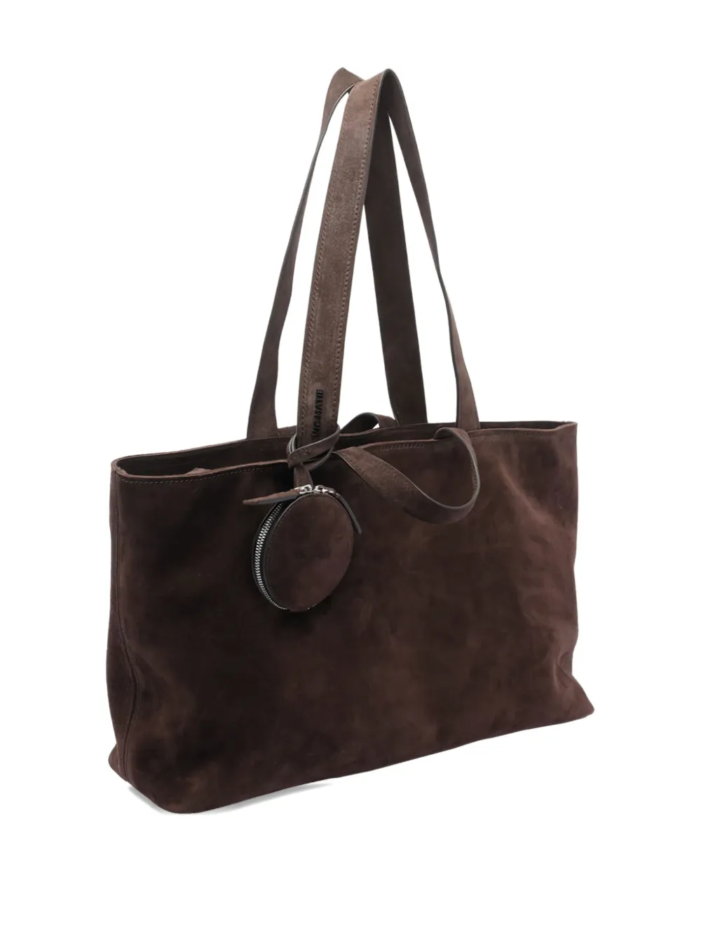Vic Matie Suède shopper met ritssluiting - Bruin