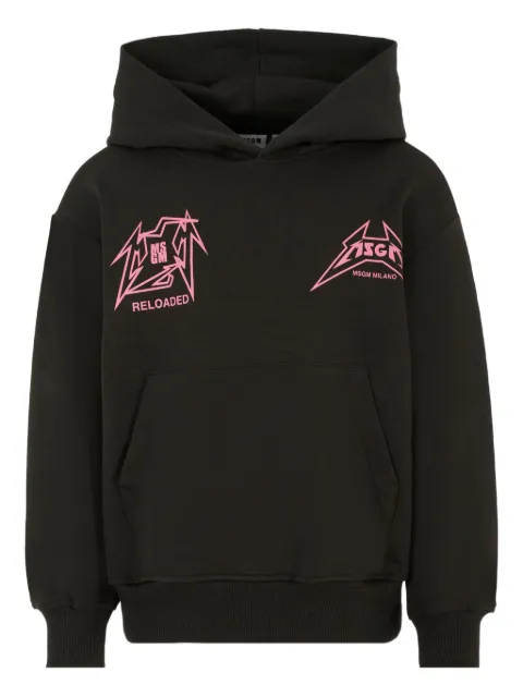 MSGM Kids graphic-print hoodie