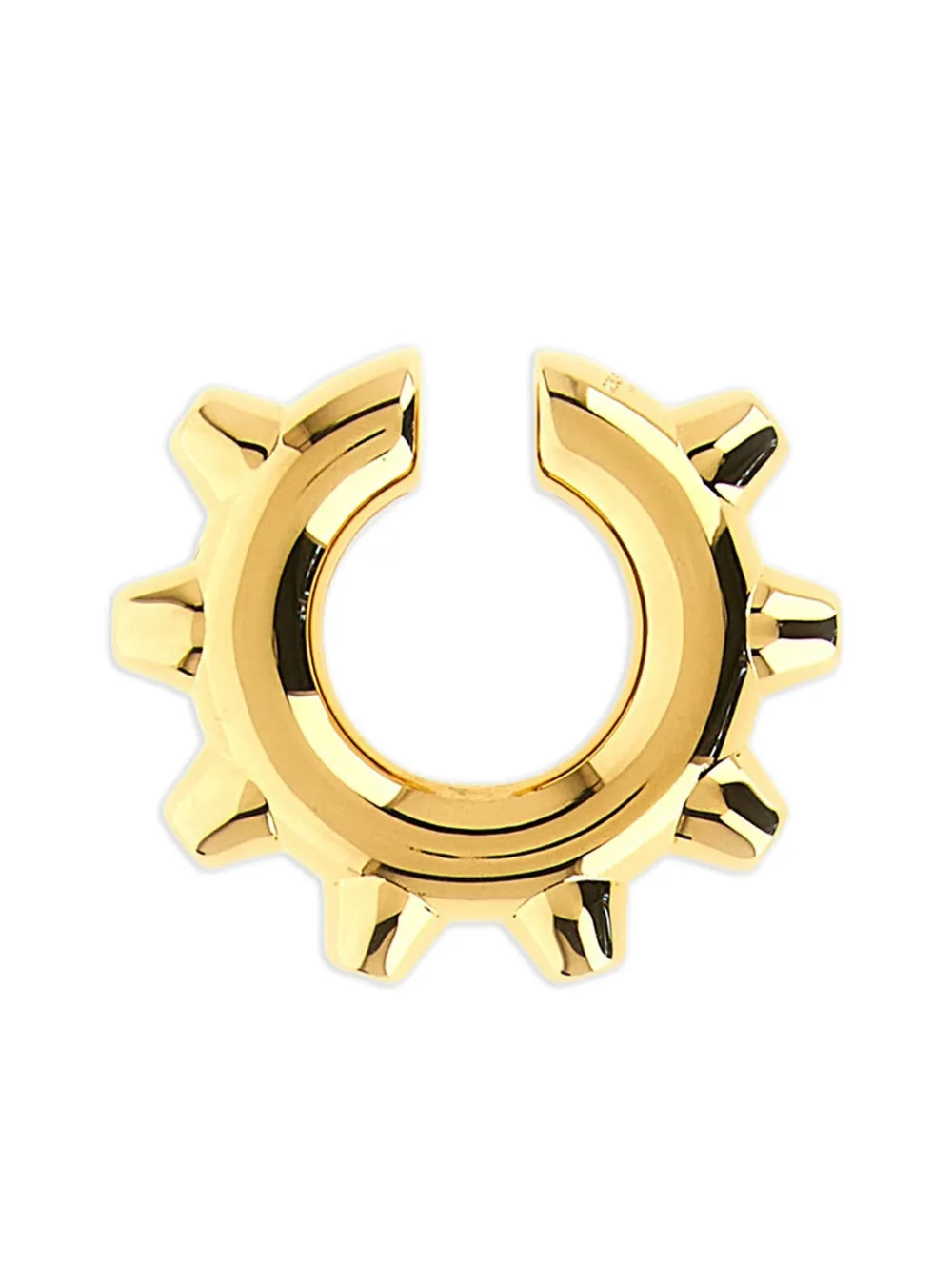 Jil Sander spike-embellished earcuff - ゴールドトーン Jil Sander spike-embellished earcuff - ゴールドトーン