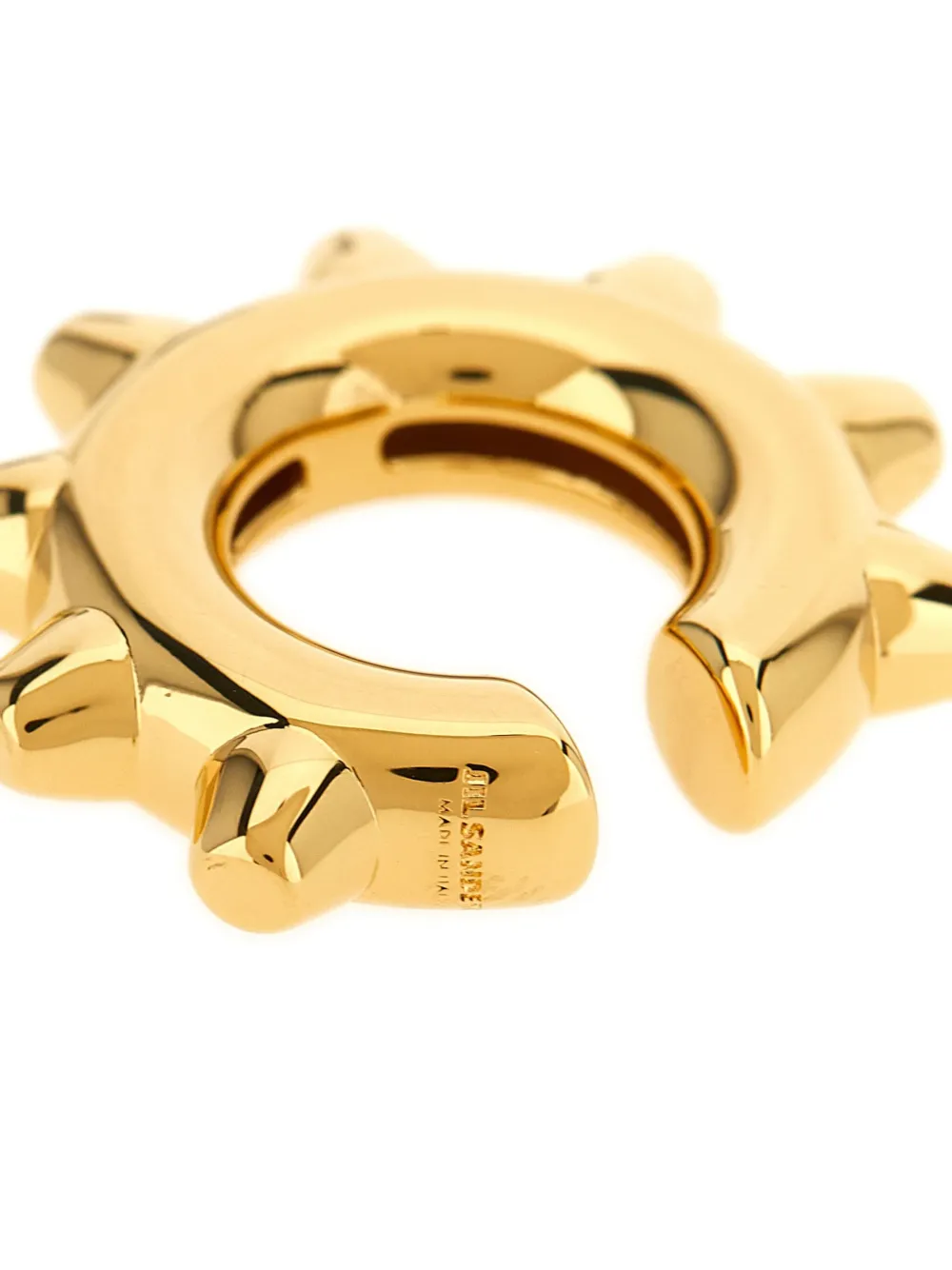Jil Sander Oorcuff met spikes - Goud