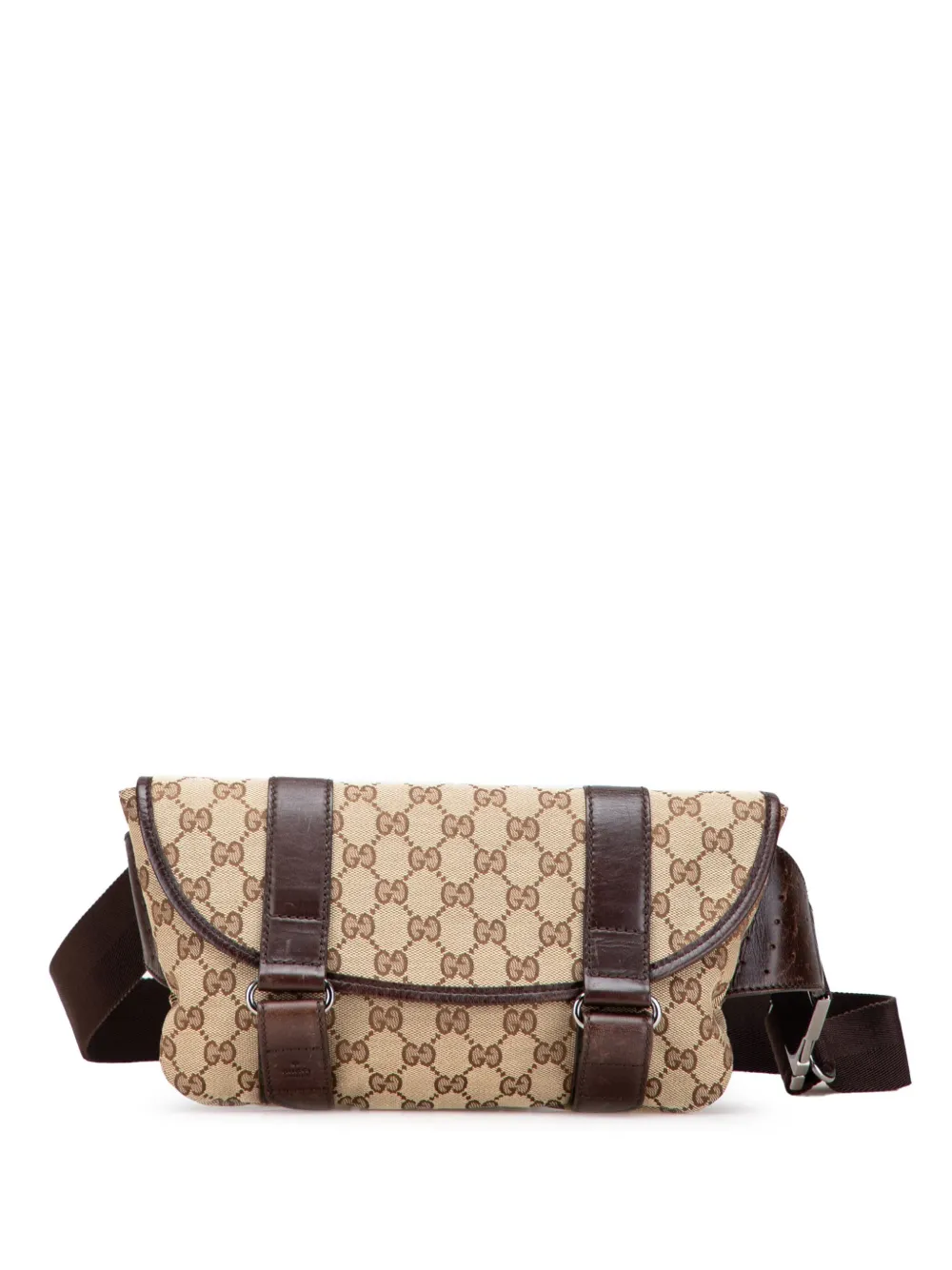 Gucci Pre-Owned 2000-2015 GG Canvas belt bag - ブラウン Gucci Pre-Owned 2000-2015 GG Canvas belt bag - ブラウン