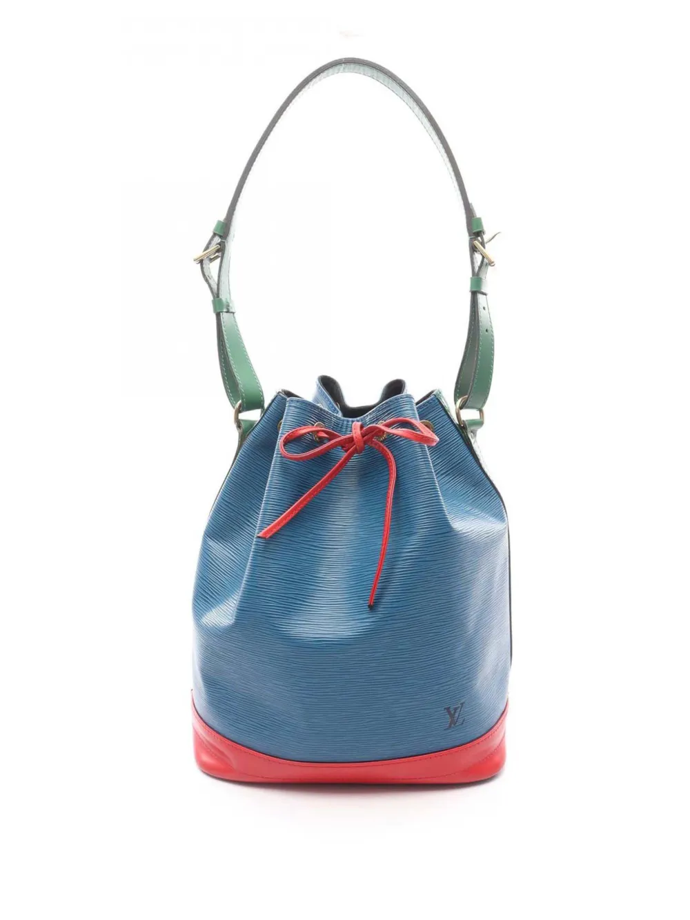 Louis Vuitton Pre-Owned 1993 Epi Noe Tricolor GM bucket bag - ブルー Louis Vuitton Pre-Owned 1993 Epi Noe Tricolor GM bucket bag - ブルー