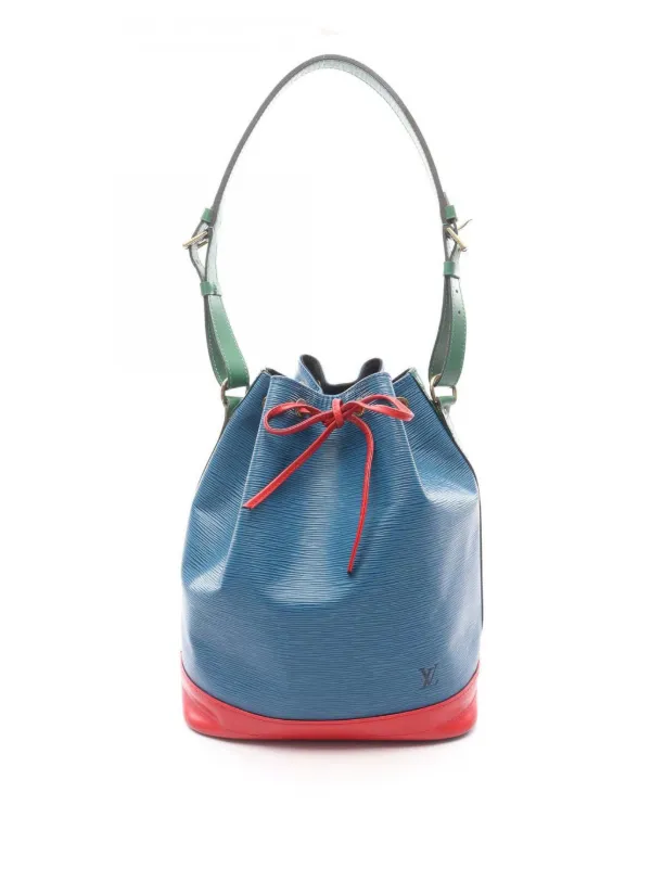 Louis Vuitton Pre-Owned 1993 Epi Noe Tricolor GM Bucket Bag Blue