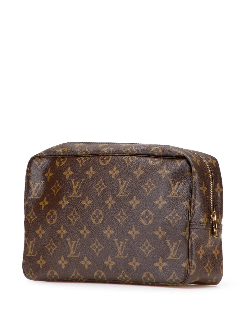 Pre-owned Louis Vuitton 1988 Monogram Trousse Toilette 28 Clutch Bag