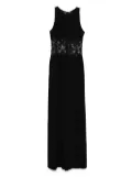 Ermanno Scervino lace-insert sleeveless dress - Black