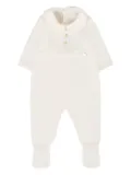Paz Rodriguez Peter Pan-collar wool pajama - White