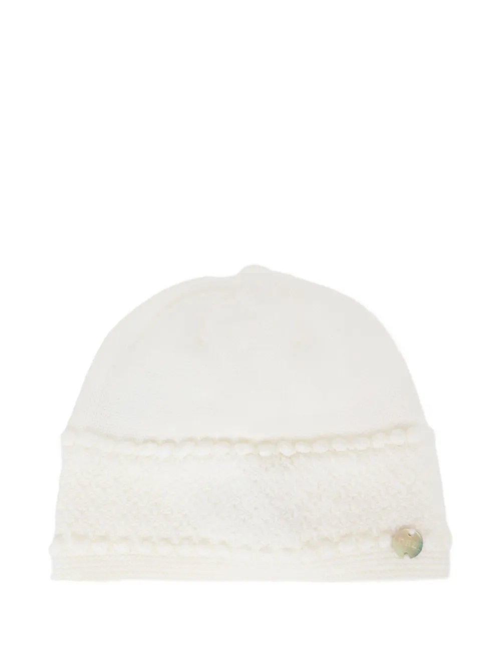 Paz Rodriguez textured wool beanie | White | Image 1