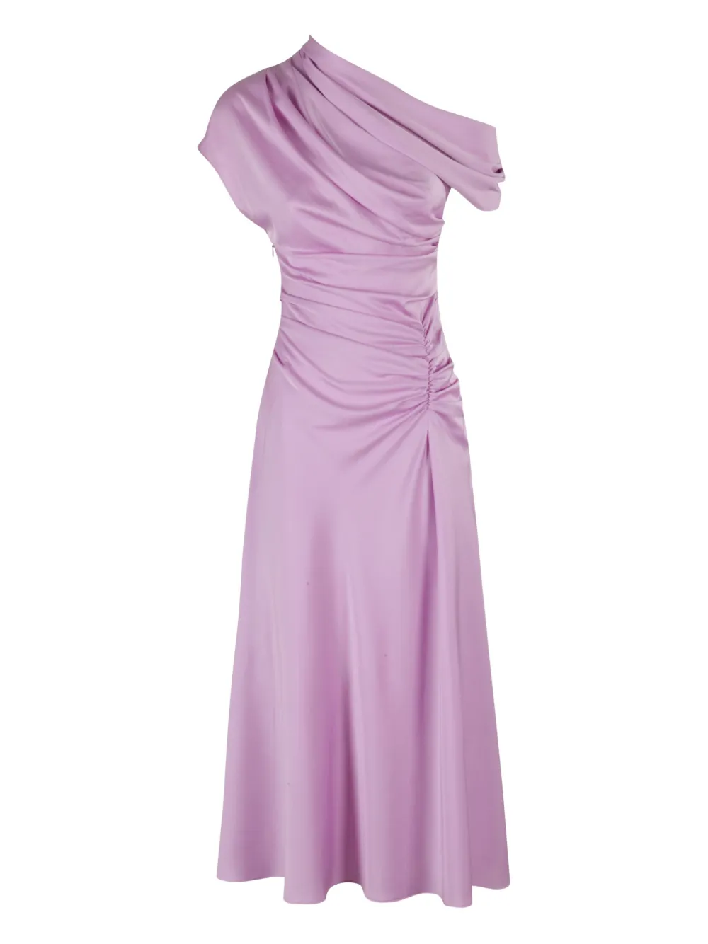 Simkhai draped one-shoulder dress Roze