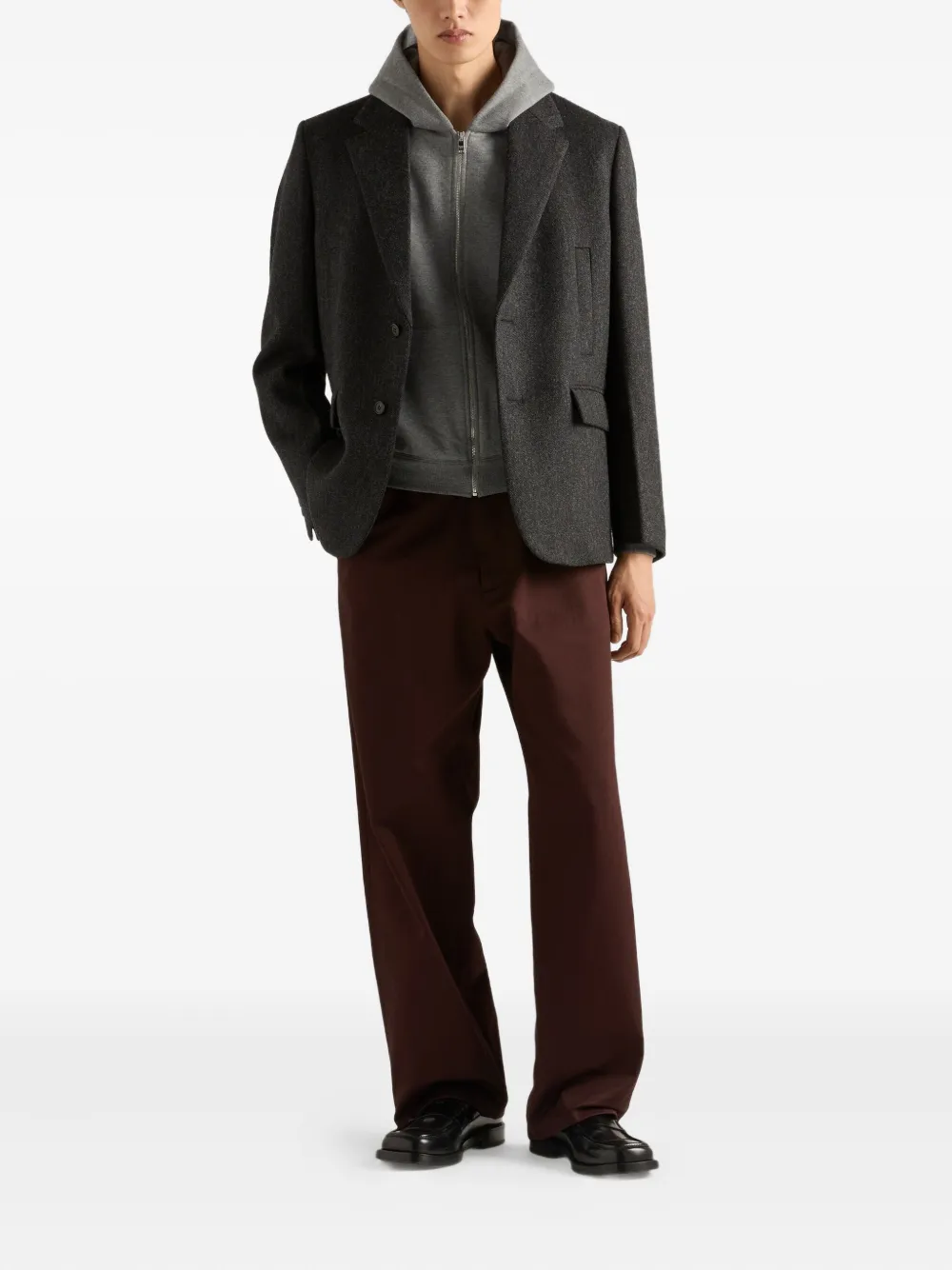 Prada Felpa con zip | Felpe con cappuccio | Image 2