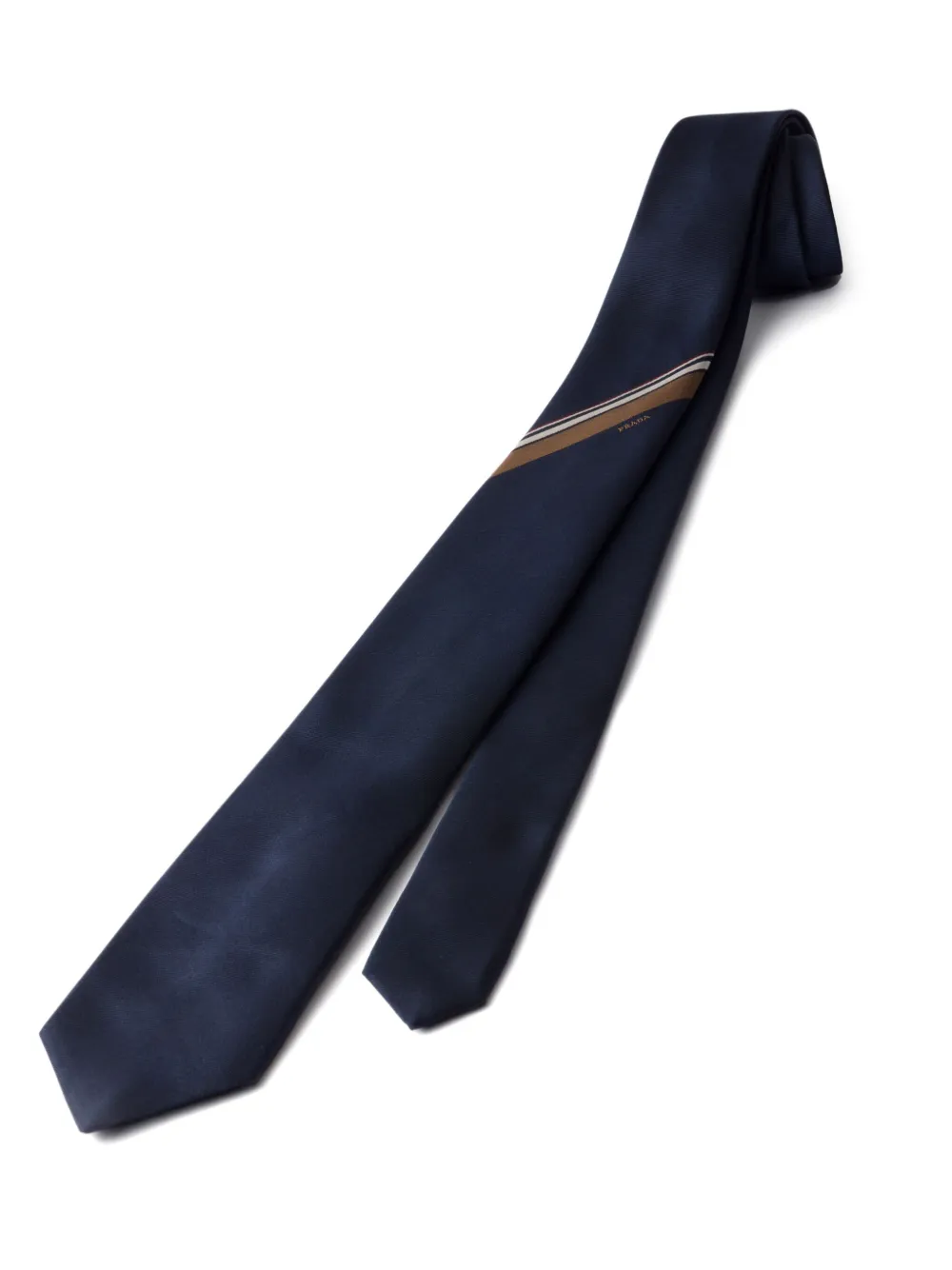 Prada Zijden stropdas Blauw