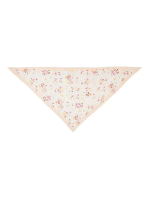 Prada floral-print silk scarf