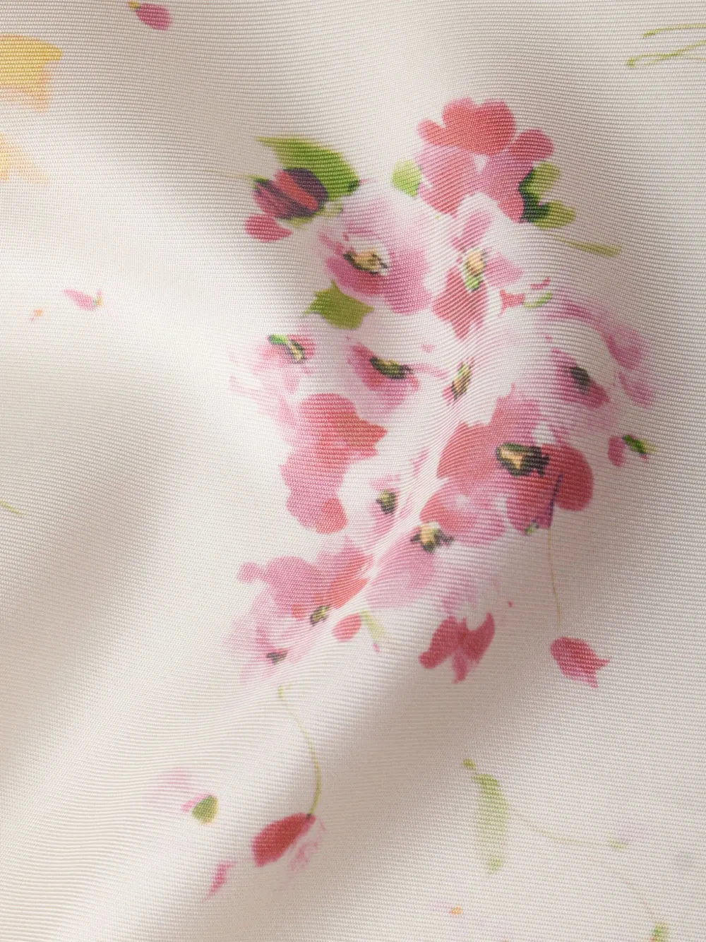 Prada Sjaal met bloemenprint Beige