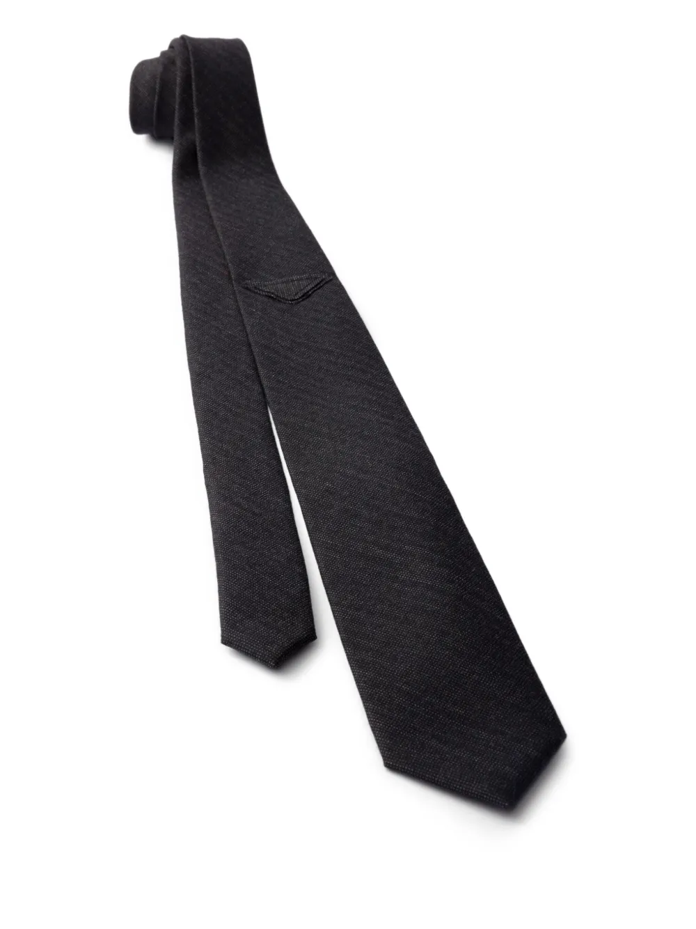 Prada triangle-detail cashmere tie | Image 2