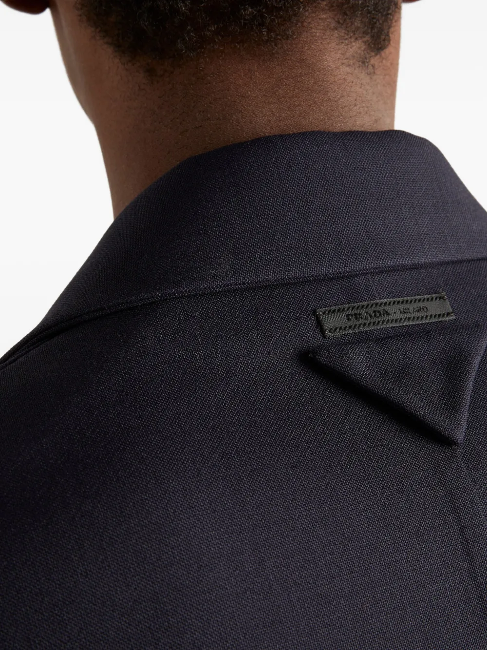 Prada Notch-lapels Three-button Blazer In Blue