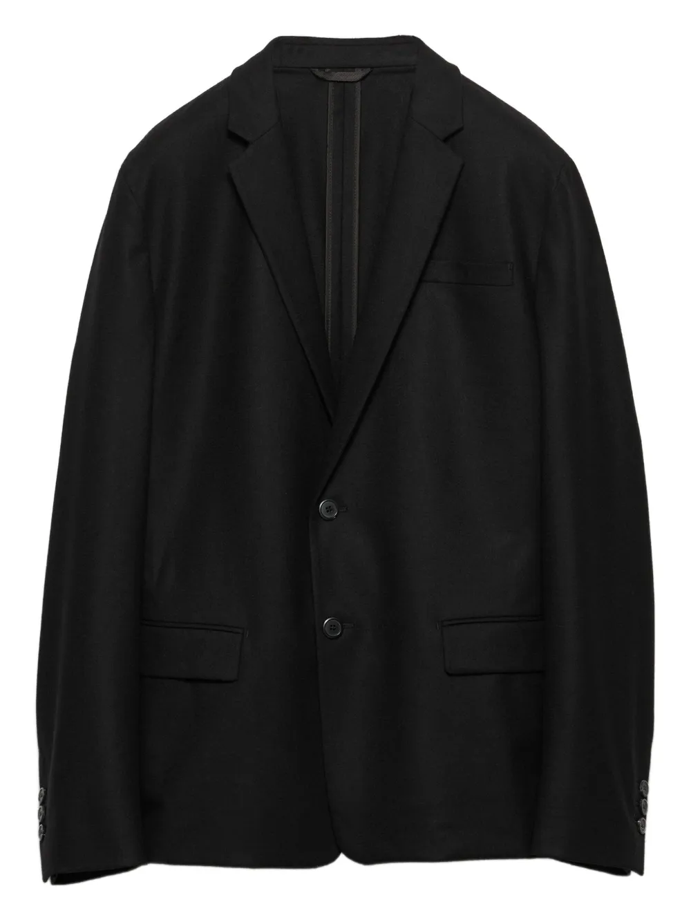 Prada notch-lapel two-button blazer | Black | Image 1