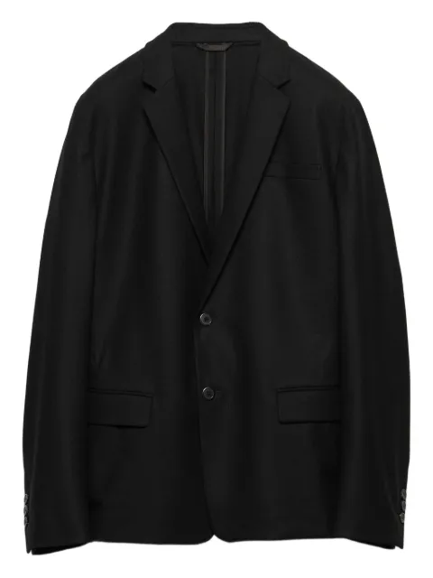 Prada notch-lapel two-button blazer 