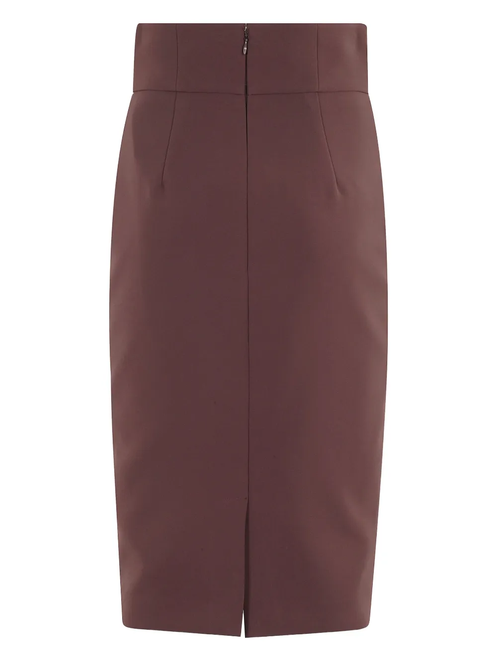 Elisabetta Franchi zip-trimmed skirt Bruin