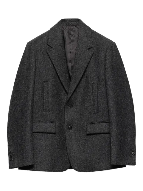 Prada notch-lapel wool jacket