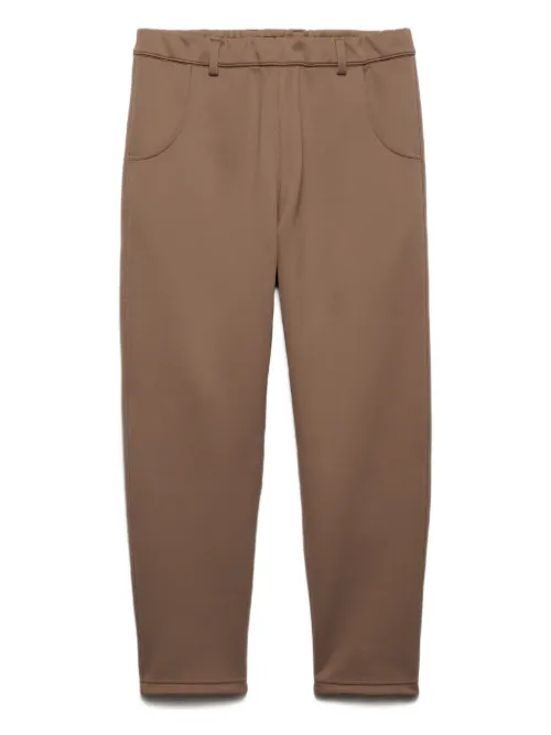 Pantalon à taille élastiquée - Prada - Modalova