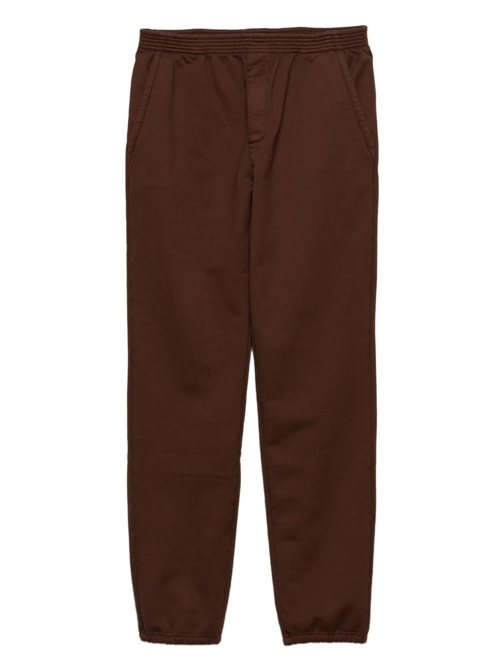 Prada drawstring-hem cotton trousers | Brown | Image 1
