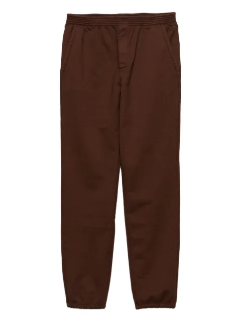 Prada drawstring-hem cotton trousers