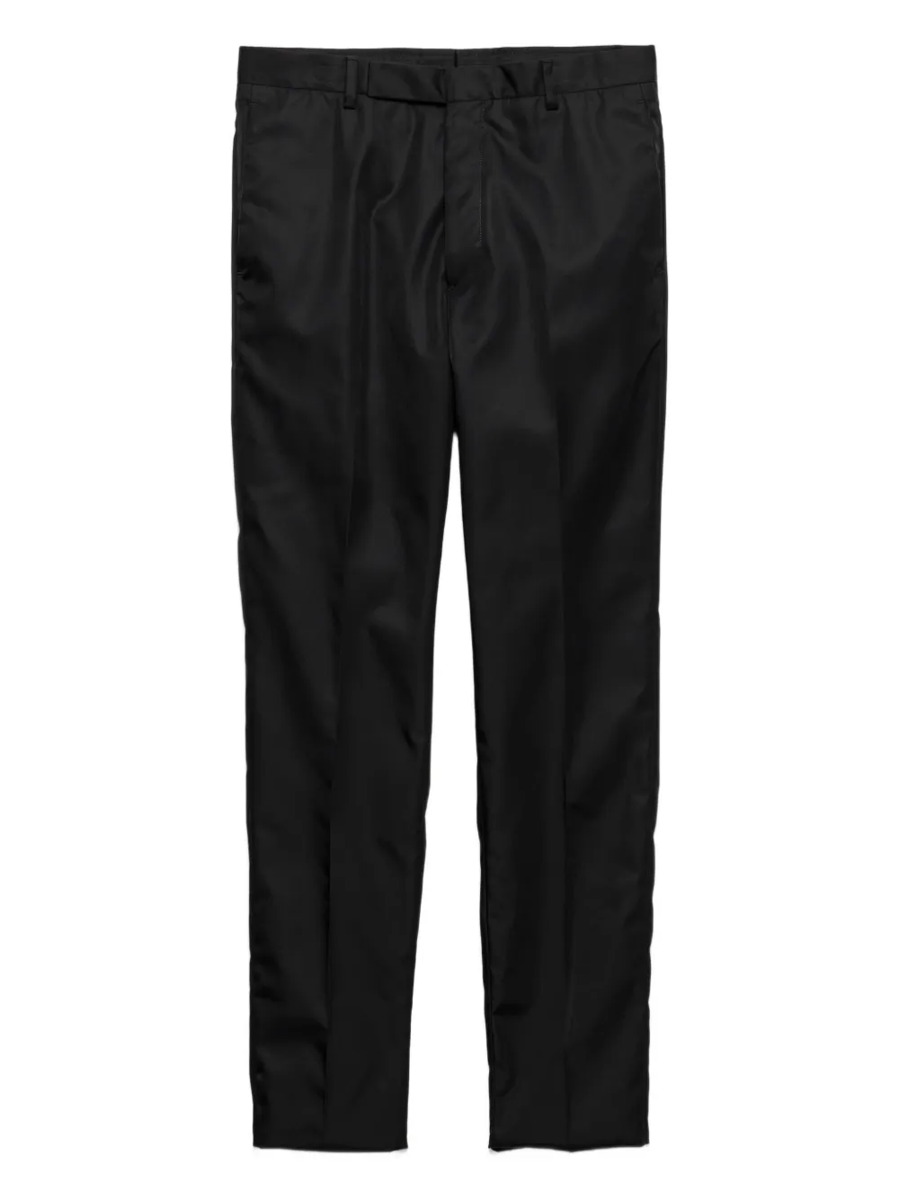 Prada Broek met verborgen rits Zwart