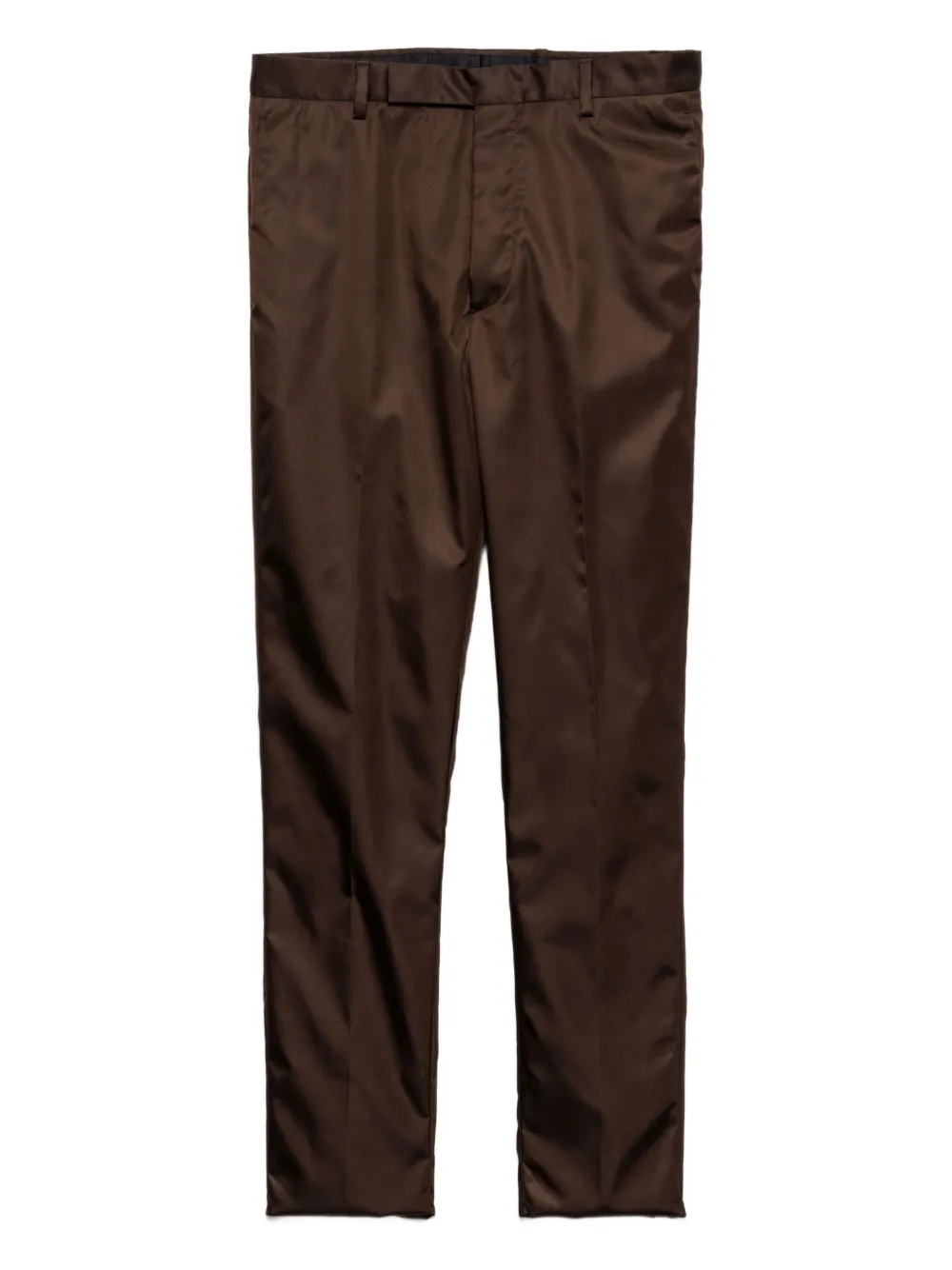 Prada Broek met verborgen rits Bruin