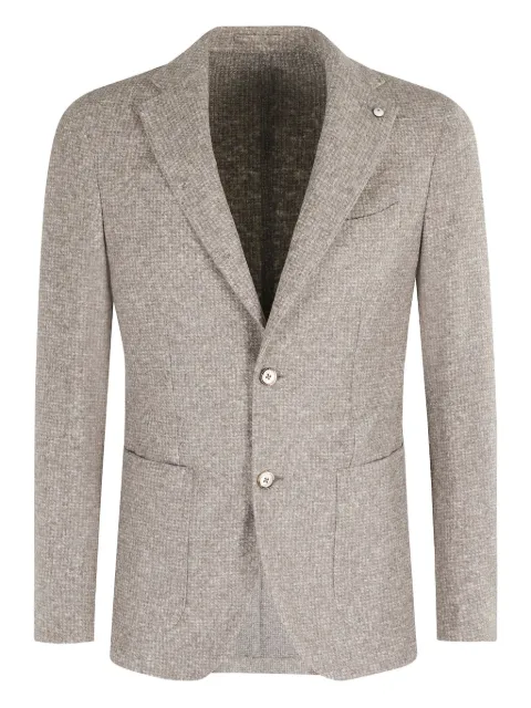l.b.m. Strukturierter Blazer mit drei Knöpfen