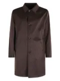 Kired button-fastening jacket - Brown