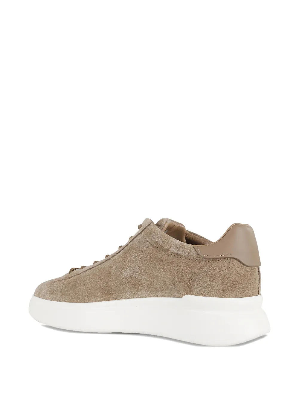 Hogan suede lace-up sneakers Neutrals