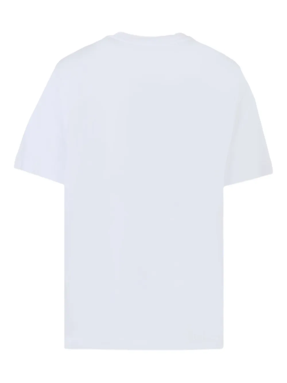 MM6 Maison Margiela Kids Katoenen T-shirt met logoprint Wit