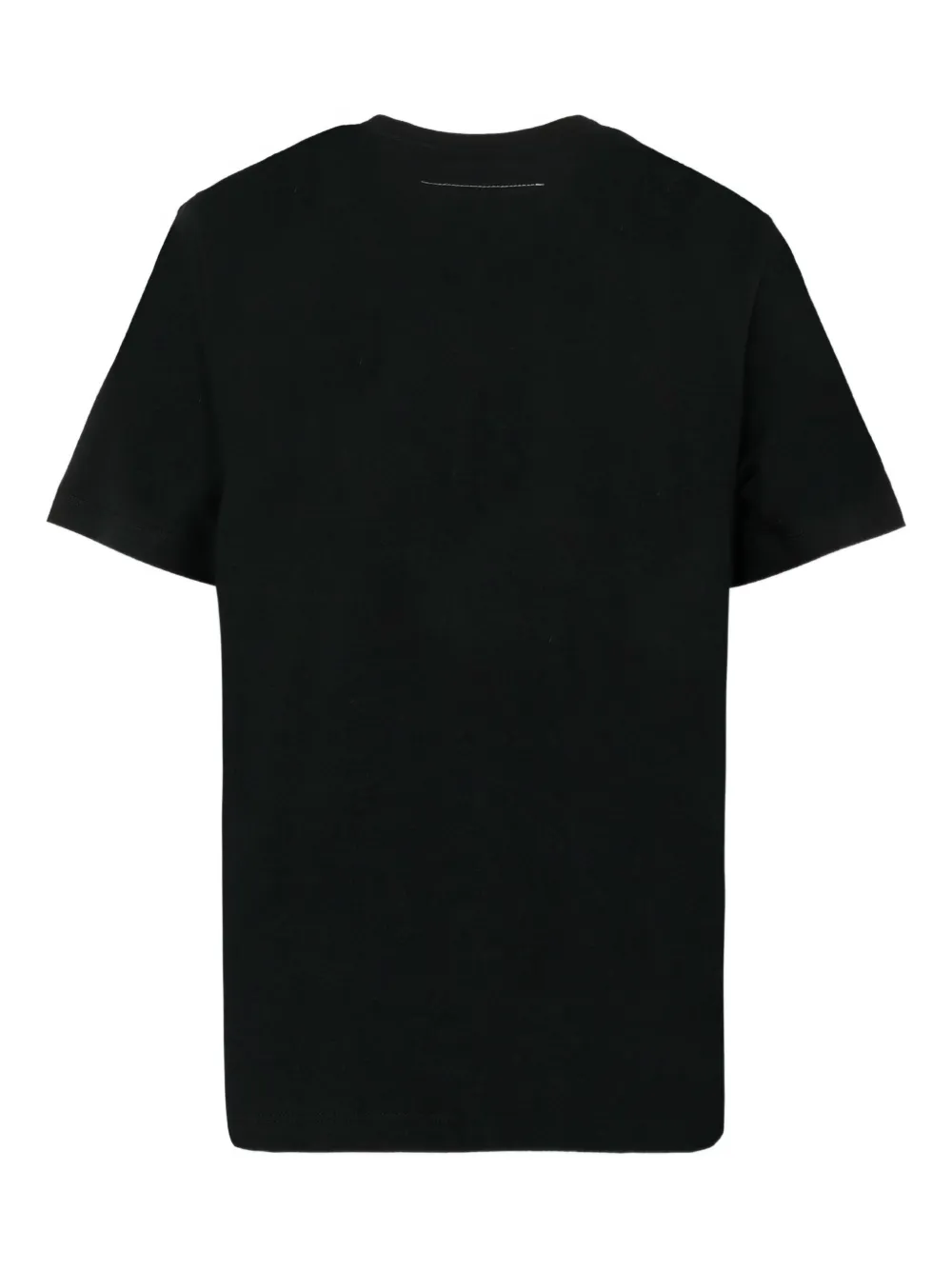 MM6 Maison Margiela Kids Katoenen T-shirt met logoprint Zwart